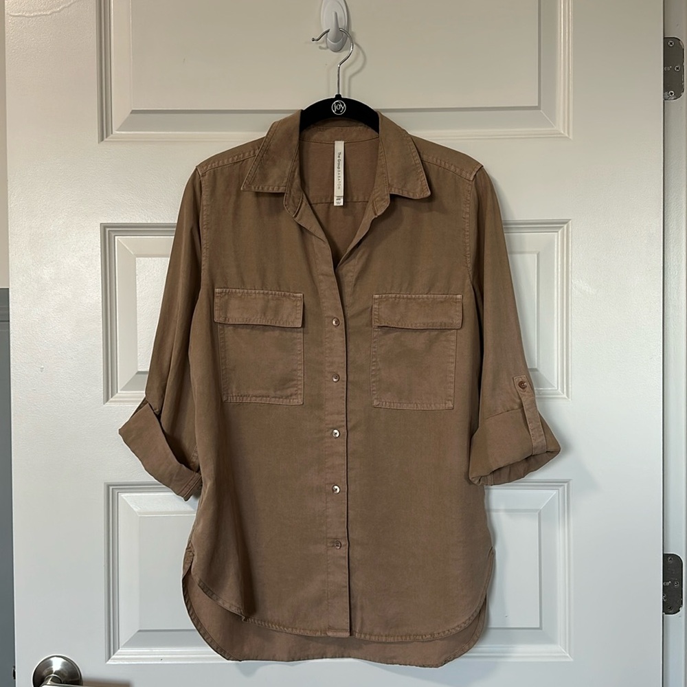 Aritizia Babaton Utility Shirt Size XXS